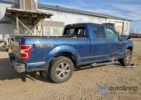 2018 Ford F150 Super Cab z USA, uszkodzony, nr VIN 1FTEX1EP0JKG09947
